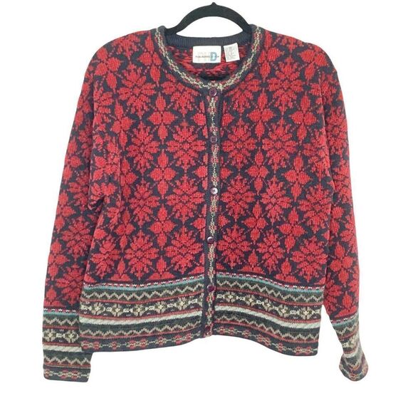 Vintage 90's Paul Harris Design Wool Blend Knitted Sweater Size Medium - Picture 1 of 5